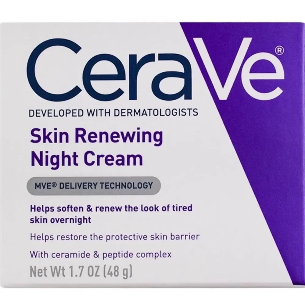 4 PACK Cerave Skin Renewing Night Cream - 1.7oz